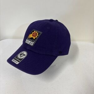 Phoenix Suns Hat Cap 47 Clean Up Strap Back‎ Purple Adjustable NBA Basketball